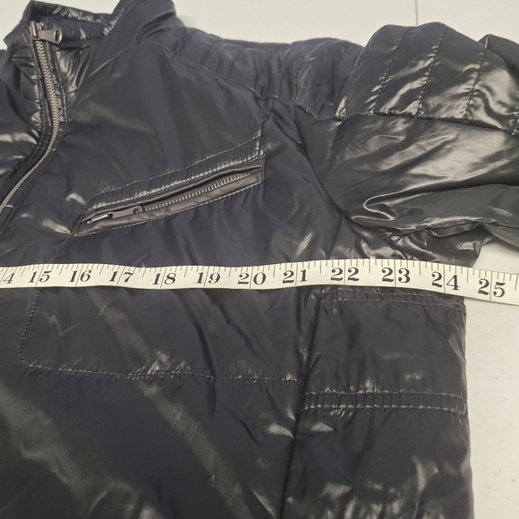 INC International Concept Black Puffer Zip- Up Jacket (Lg) NWT - Picture 12 of 14